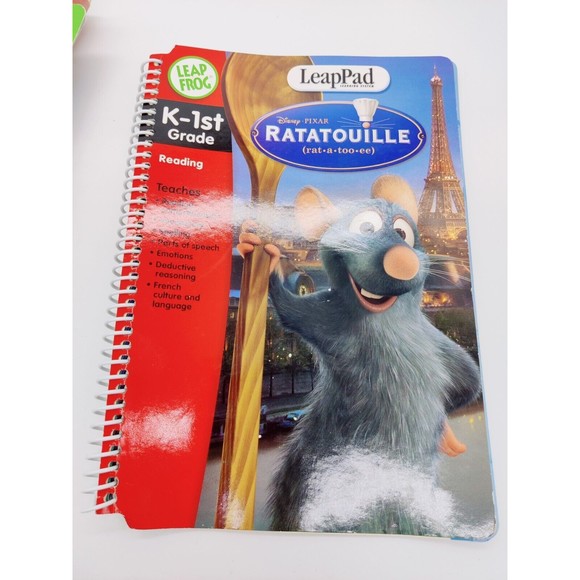 Leap Frog LeapPad Learning System Disney PIxar Ratatouille K-1st Book  Cartridge - Picture 15 of 16